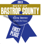 Badge Award best of bastrop 2013