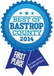 Badge Award best of bastrop 2014