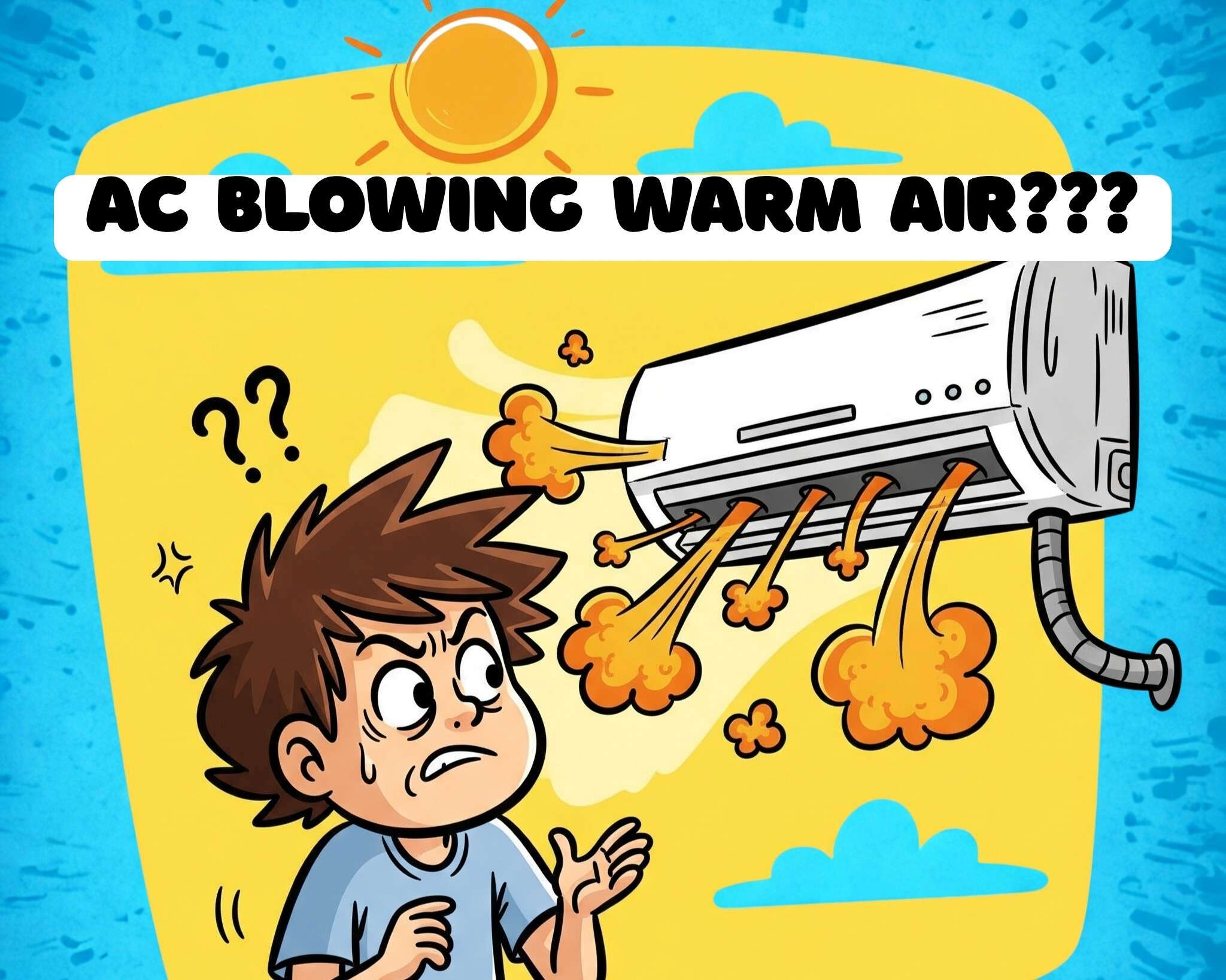 Blowing Warm Air